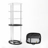 Mostrador de exhibición de tela rectangular (para exhibiciones en podios y stands)