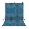 Apex Blue Crushed Photo Fashion Muslin Background - Backdropsource