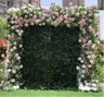 Artificial Floral Event Wall Backdrop - Style 01