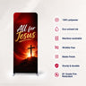 Church Portable 10.5ft Tall Sanctuary Backdrop