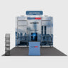 Portable Exhibit Display 10ft x 10ft - Model 28