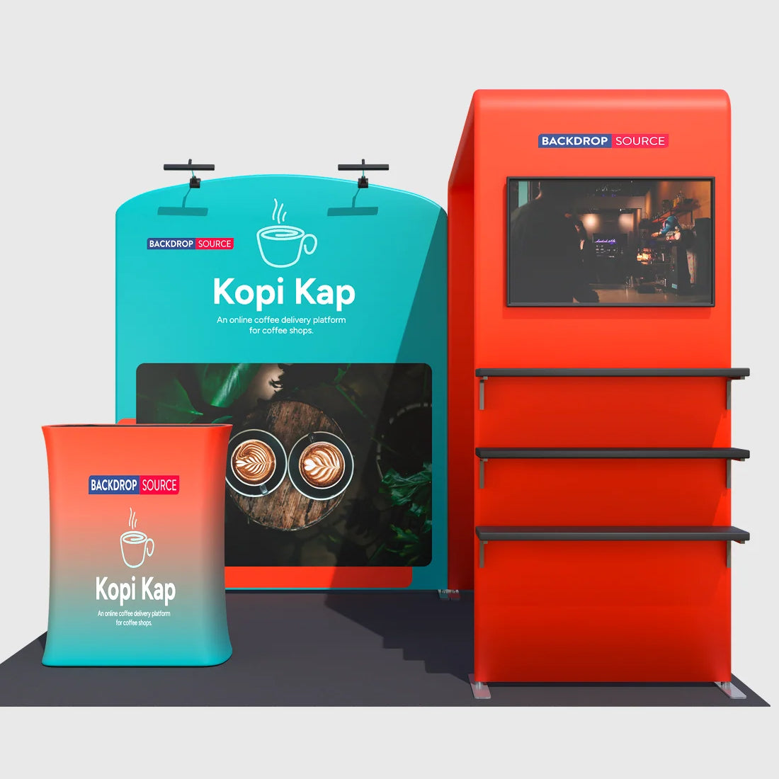 Paquetes de stands para ferias comerciales