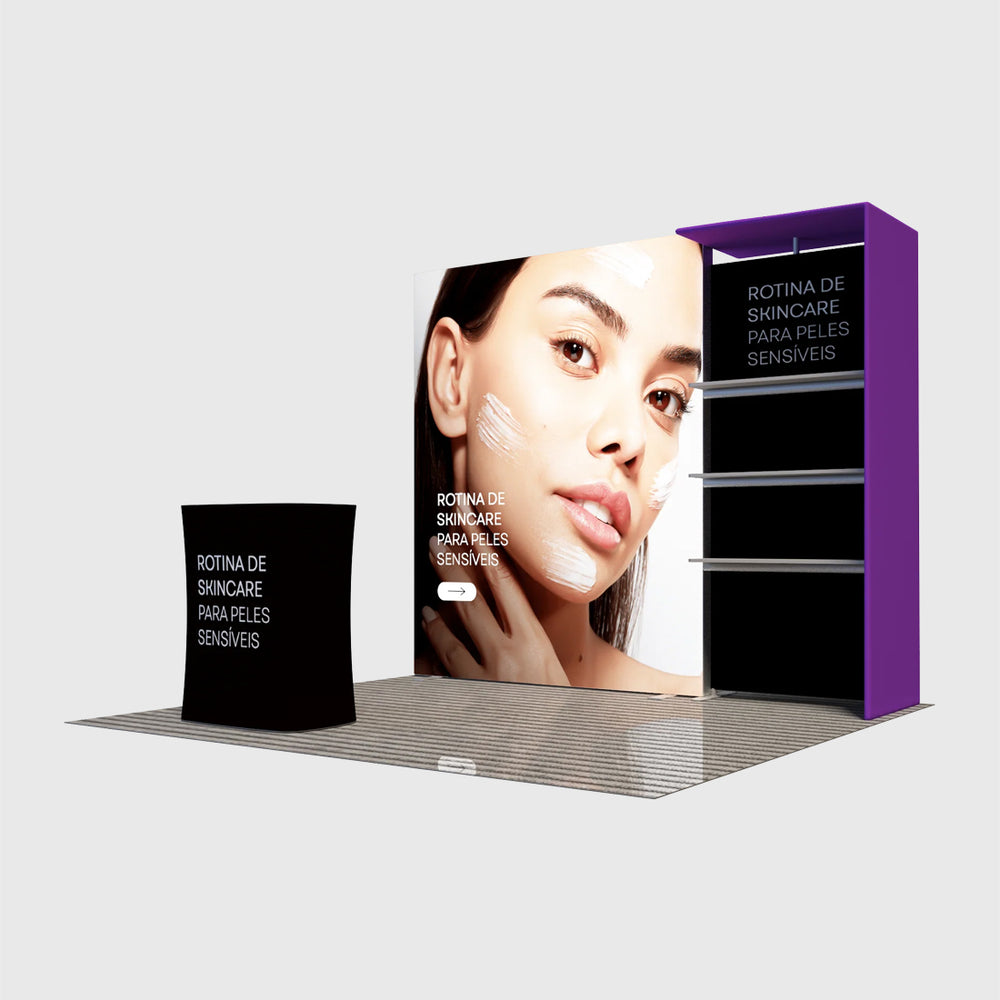 Premier 10x10 Exhibition Booth - Model 5