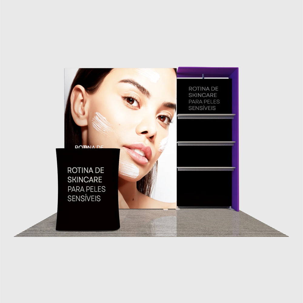Premier 10x10 Exhibition Booth - Model 5