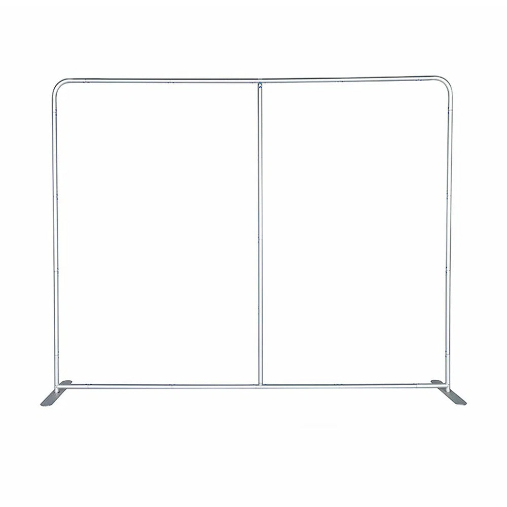 Kit de stand Ultimate de 10 x 10 con pared trasera, paredes laterales, mostrador y luces