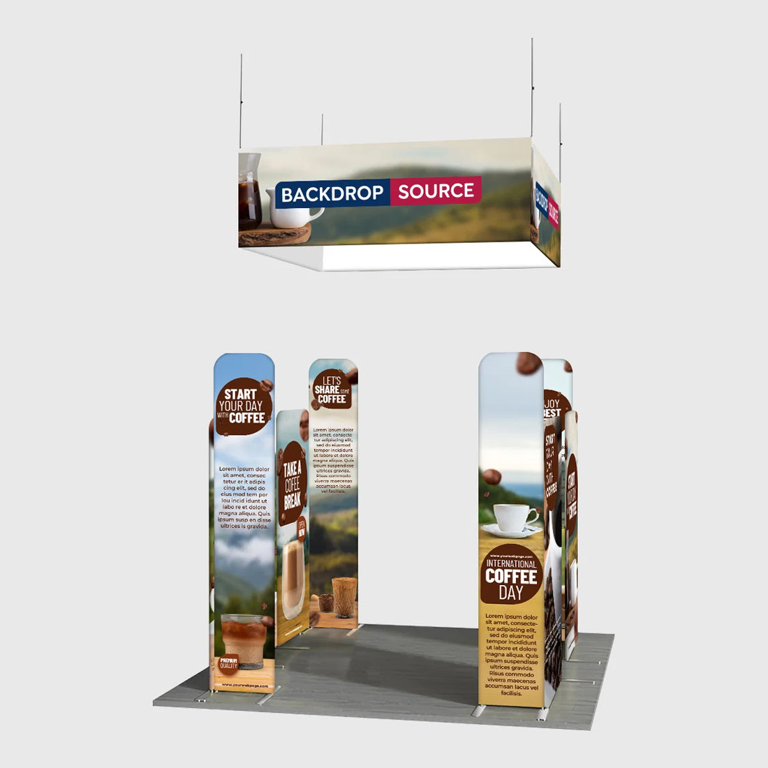 Paquetes de stands para ferias comerciales
