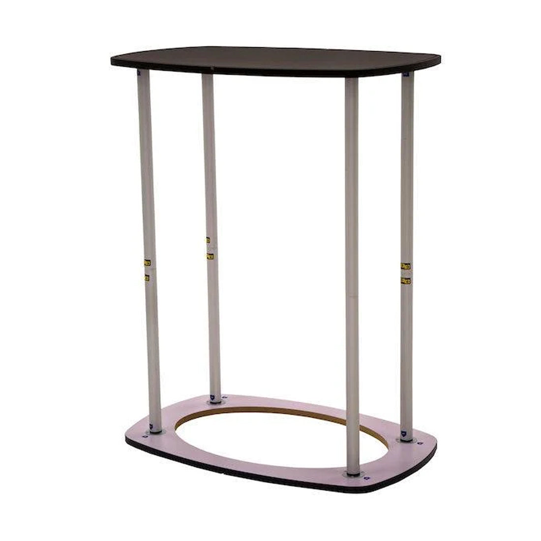 10x10 Booth Kit with Straight Wall, TV Shelf Tower & Banner