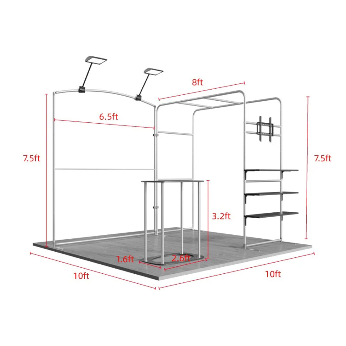 Paquetes de stands para ferias comerciales