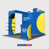 Portable Exhibit Display 10ft x 10ft - Model 17