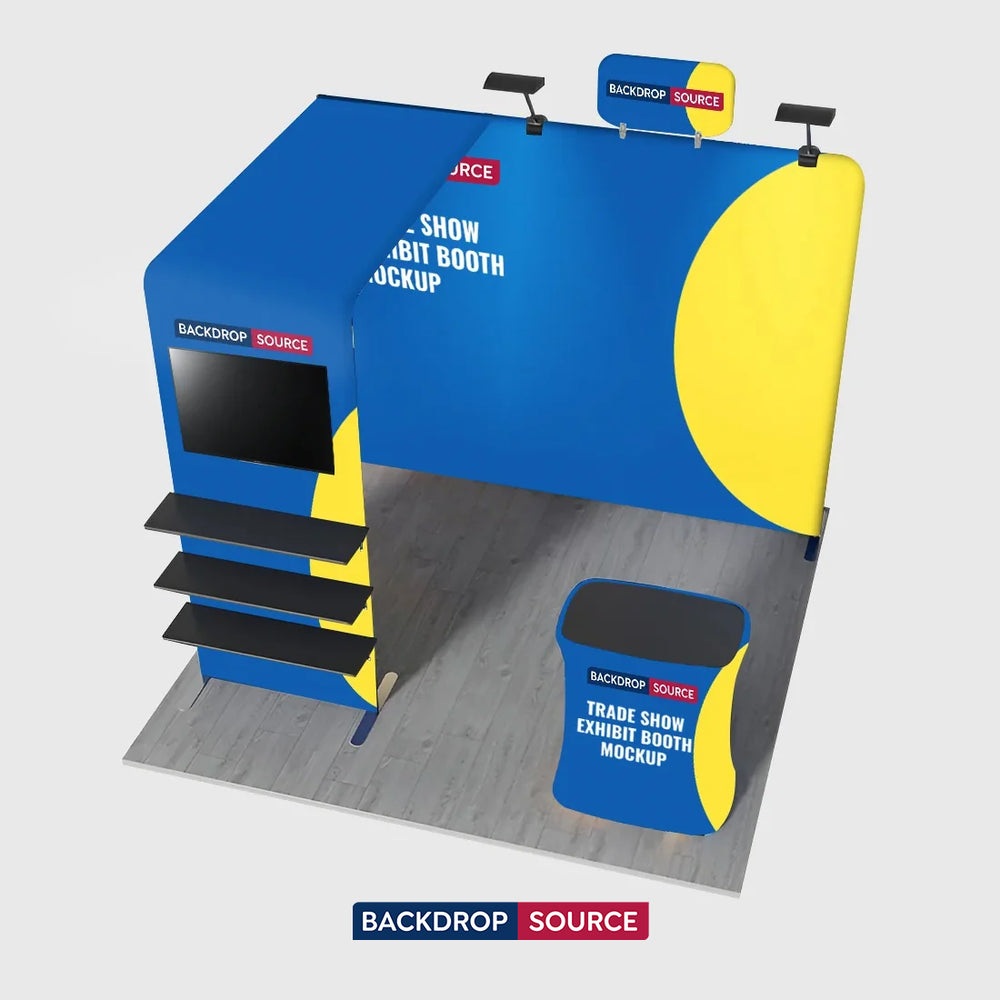 Portable Exhibit Display 10ft x 10ft - Model 17