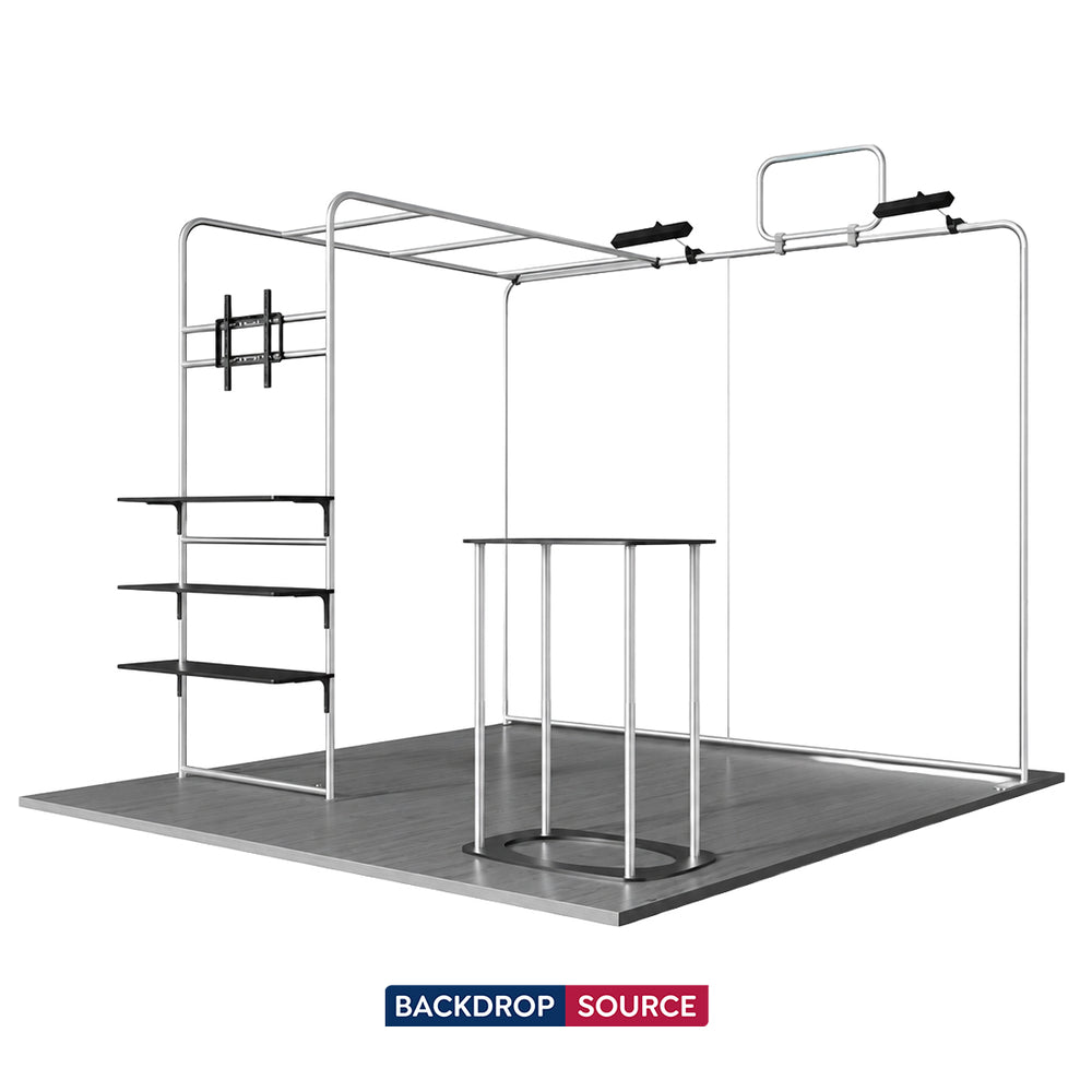 Portable Exhibit Display 10ft x 10ft - Model 17