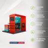 Portable Exhibit Display 10ft x 10ft - Model 37