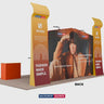 Portable Exhibit Display 20ft x 10ft - Model 22