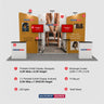 Portable Exhibit Display 20ft x 10ft - Model 8