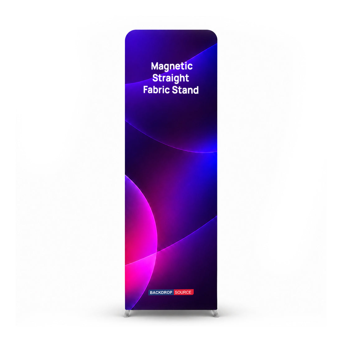 Magnetic Straight Fabric Banner Stand - included in Photo Booth & Pop-Up Display Exhibition Kit