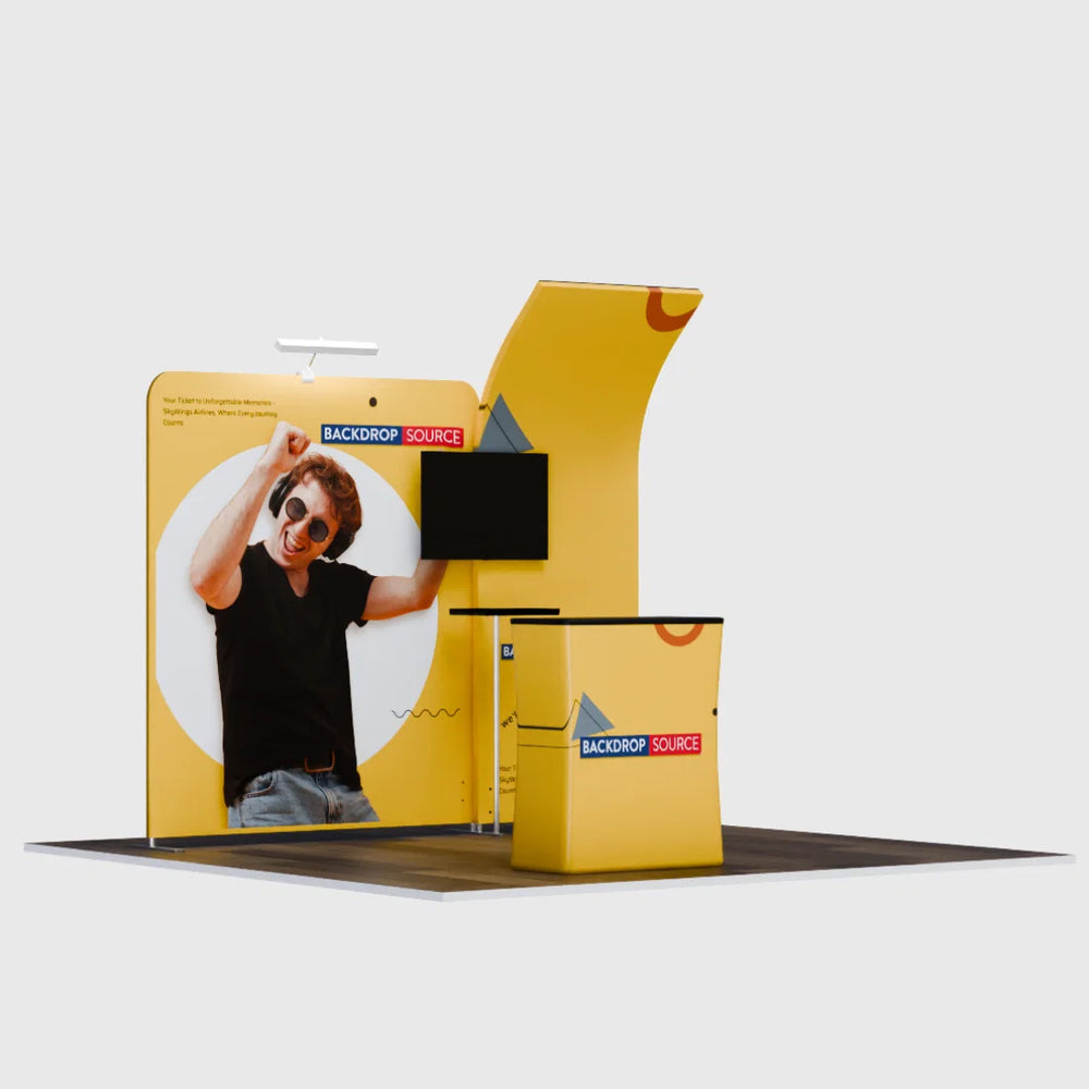 Portable Exhibit Display 10ft x 10ft - Model 6