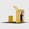 Portable Exhibit Display 10ft x 10ft - Model 6