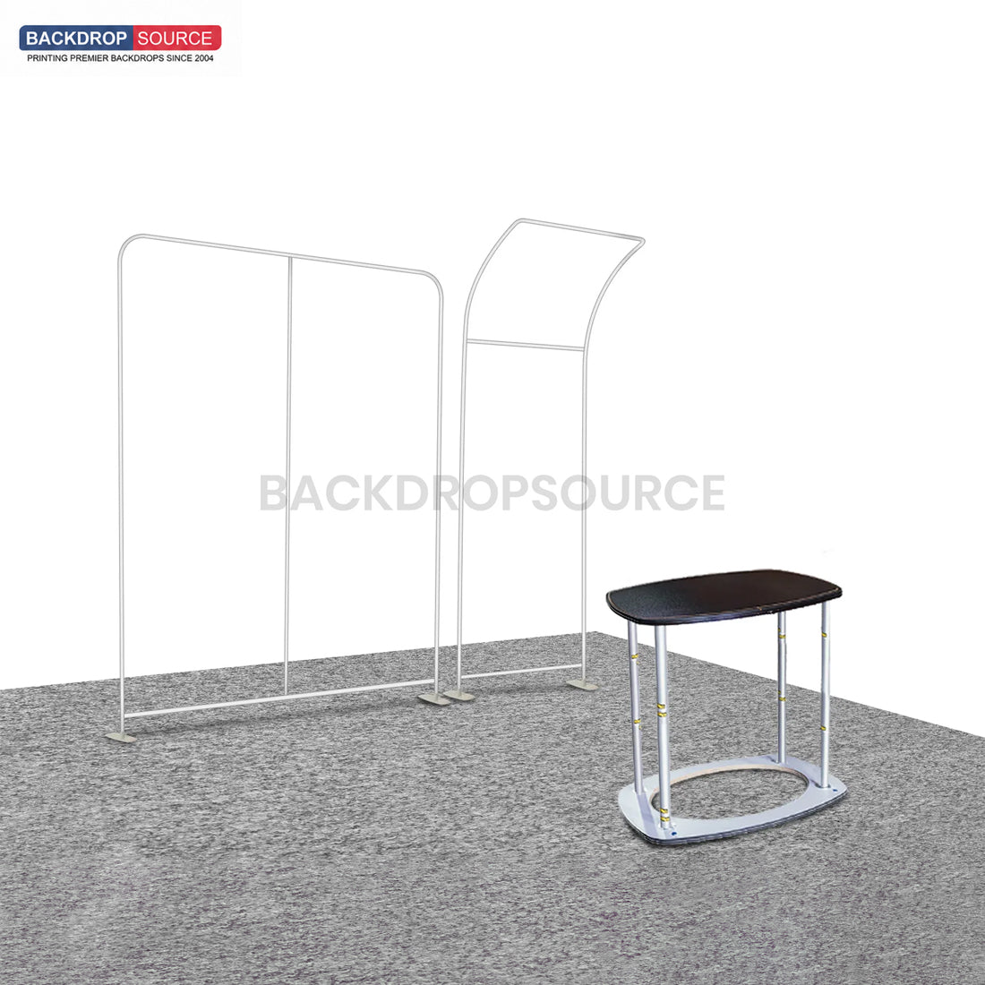 Portable Exhibit Display 10ft x 10ft - Model 6