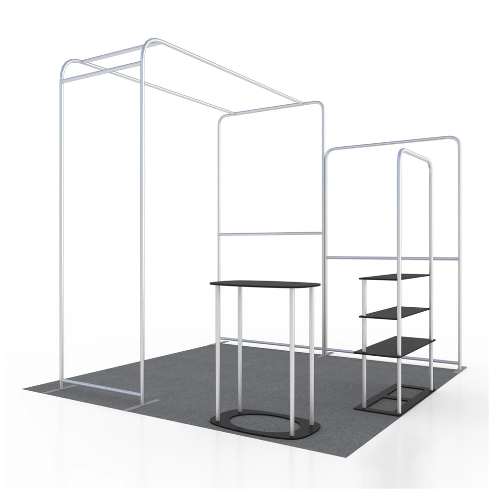 Portable Exhibit Display 10ft x 10ft - Model 15