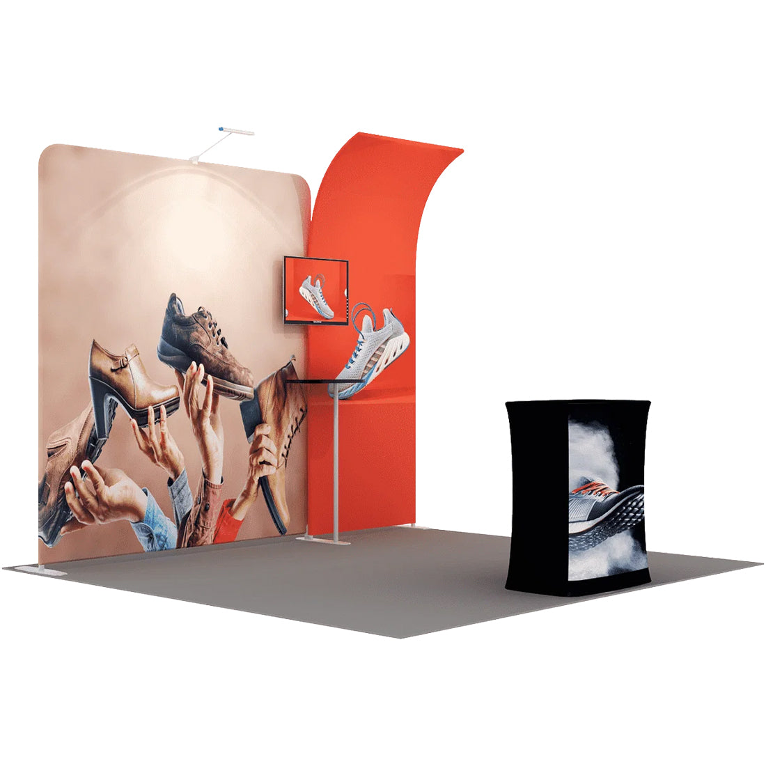 Portable Exhibit Display 10ft x 10ft - Model 6