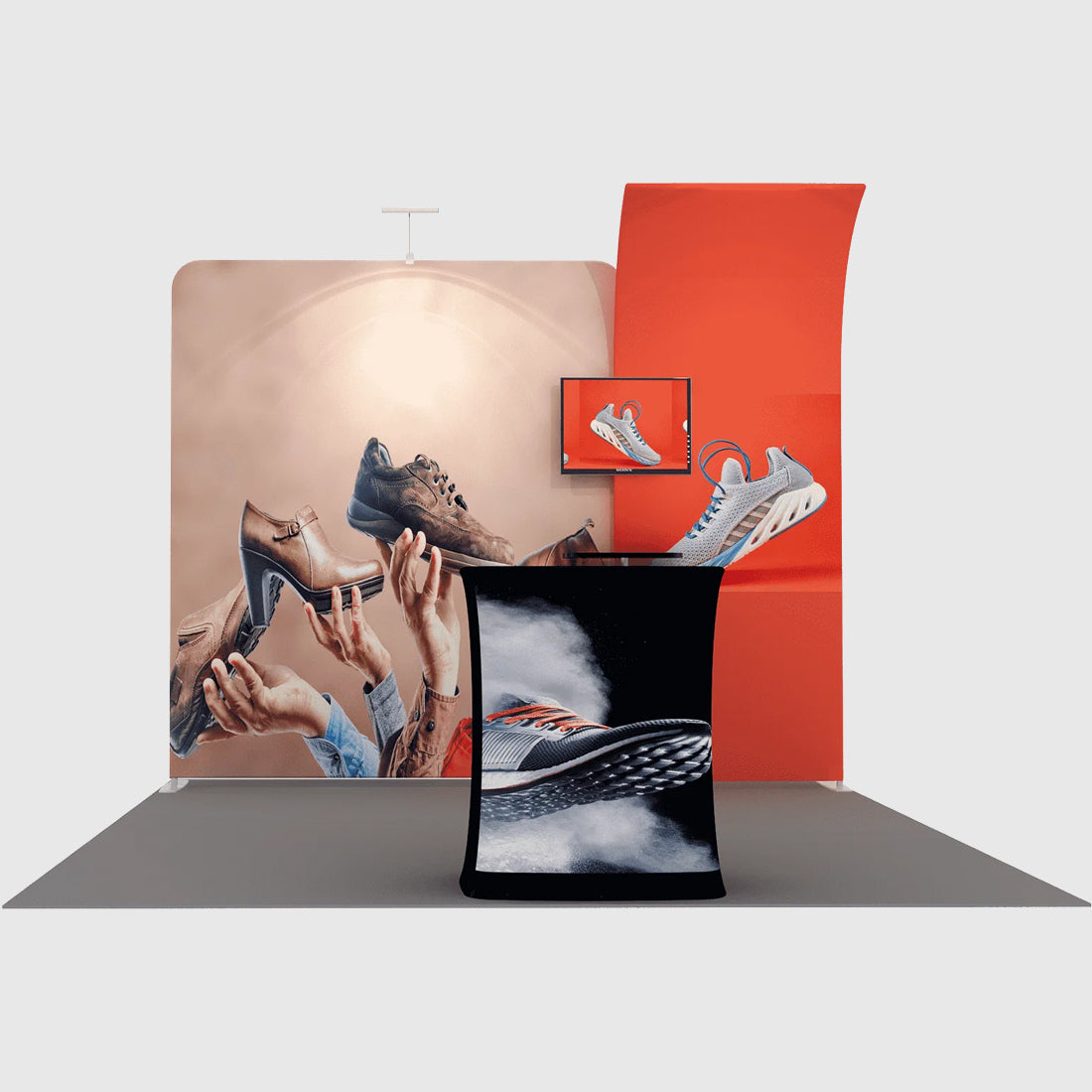 Portable Exhibit Display 10ft x 10ft - Model 6