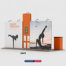 Portable Exhibit Display 20ft x 10ft - Model 12