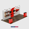 Portable Exhibit Display 20ft x 10ft - Model 13