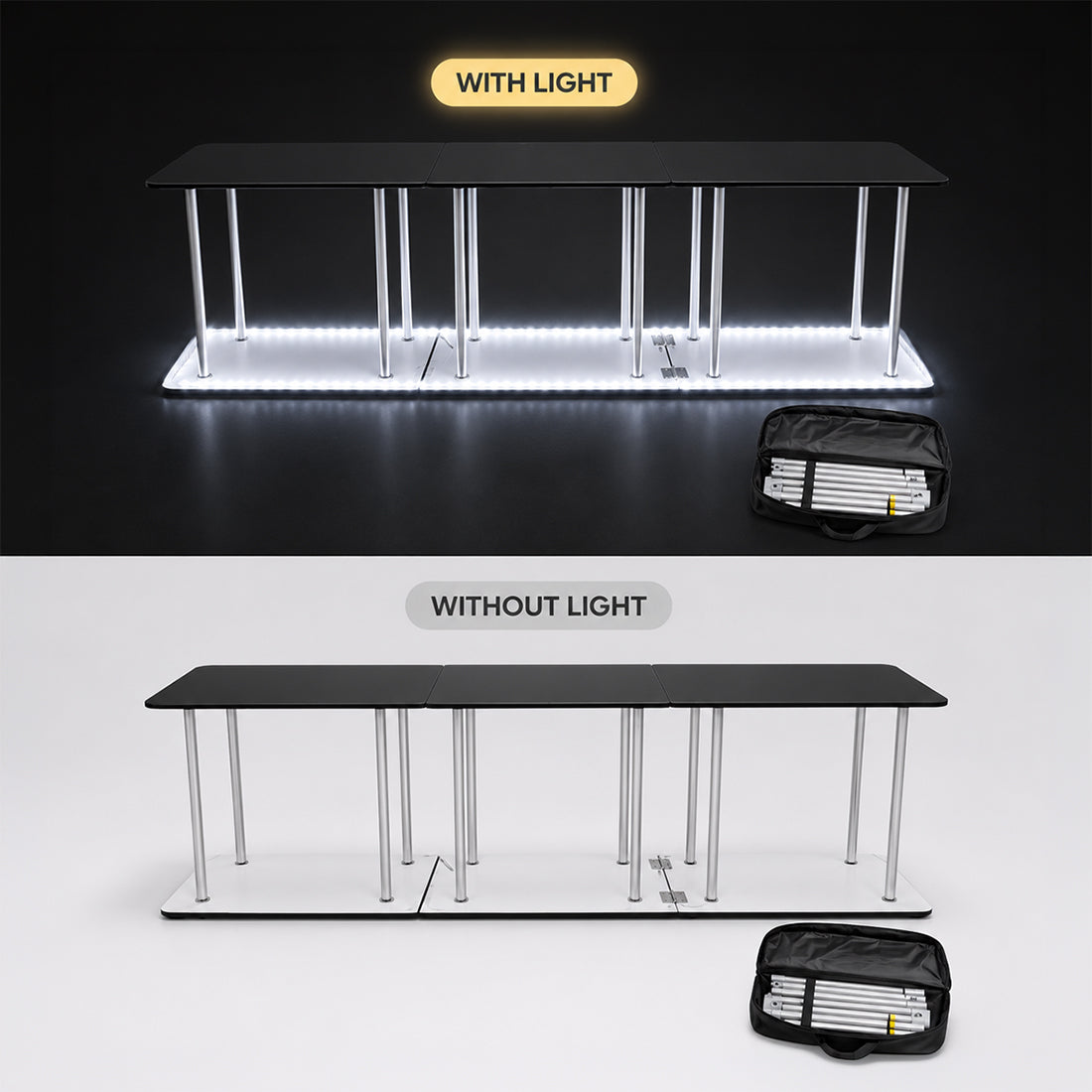 Premium Fabric Counter Display - 10ft W