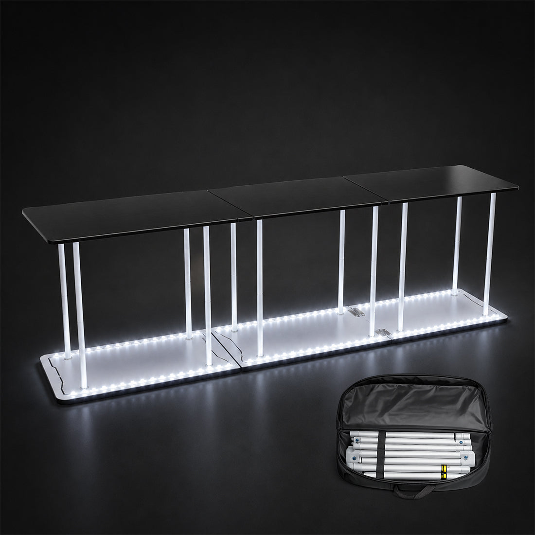 Premium Fabric Counter Display - 10ft W