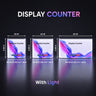 Backlit Premium Fabric Counter Display – 3ft/4ft/6ft