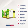 Premium Modular L Arch TV Display Exhibition Kit for 10ft Wide Booths