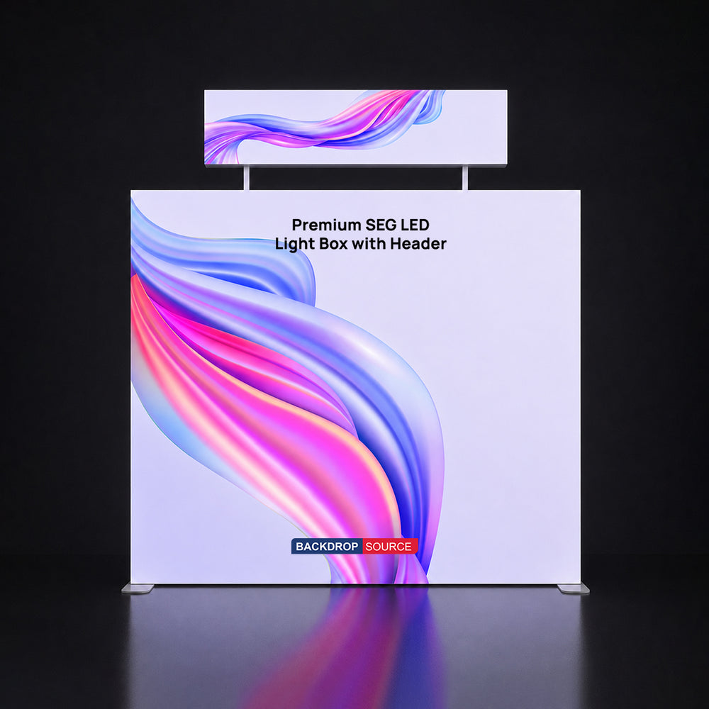 Caja de luz LED SEG Premium con cabezal