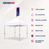 Printed Fabric Canopy Peak Flag