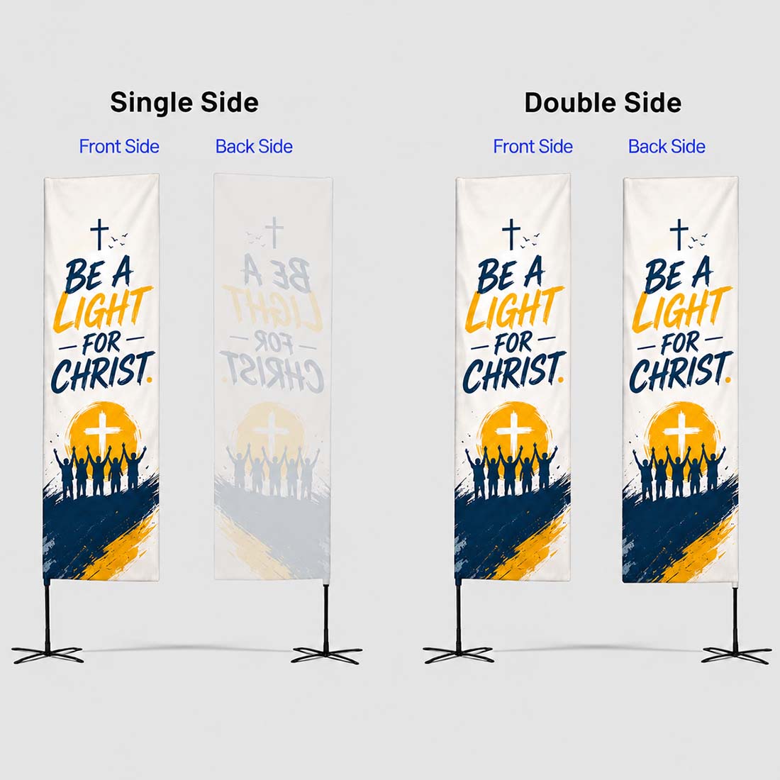 Church Rectangle Ministry Flag