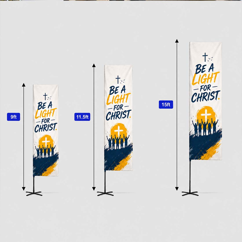 Church Rectangle Ministry Flag