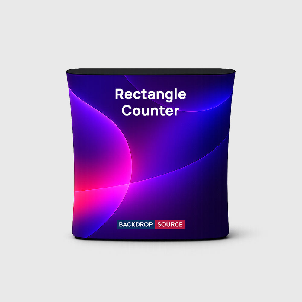 Rectangle Fabric Display Counter (For Podium & Booth Exhibitions)