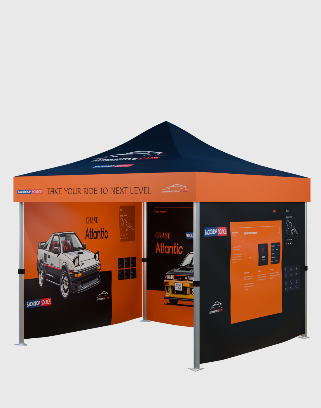 canopy tent mockup Heavy Duty Custom Canopy Tent – 10ft x 10ft Branded Outdoor Shelter – Backdropsource