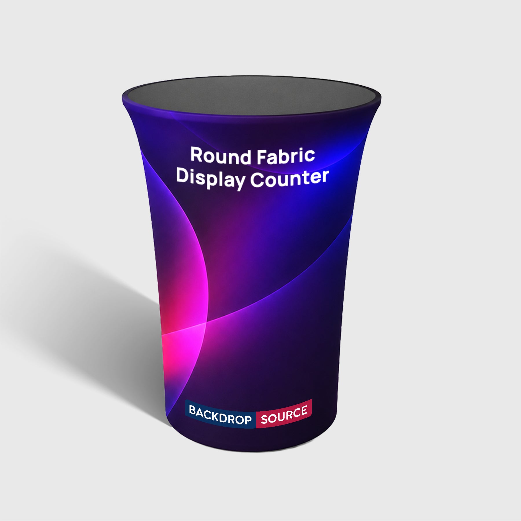 Round Fabric Display Counter (For Podium & Booth Exhibitions)