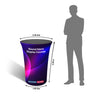 Round Fabric Display Counter (For Podium & Booth Exhibitions)