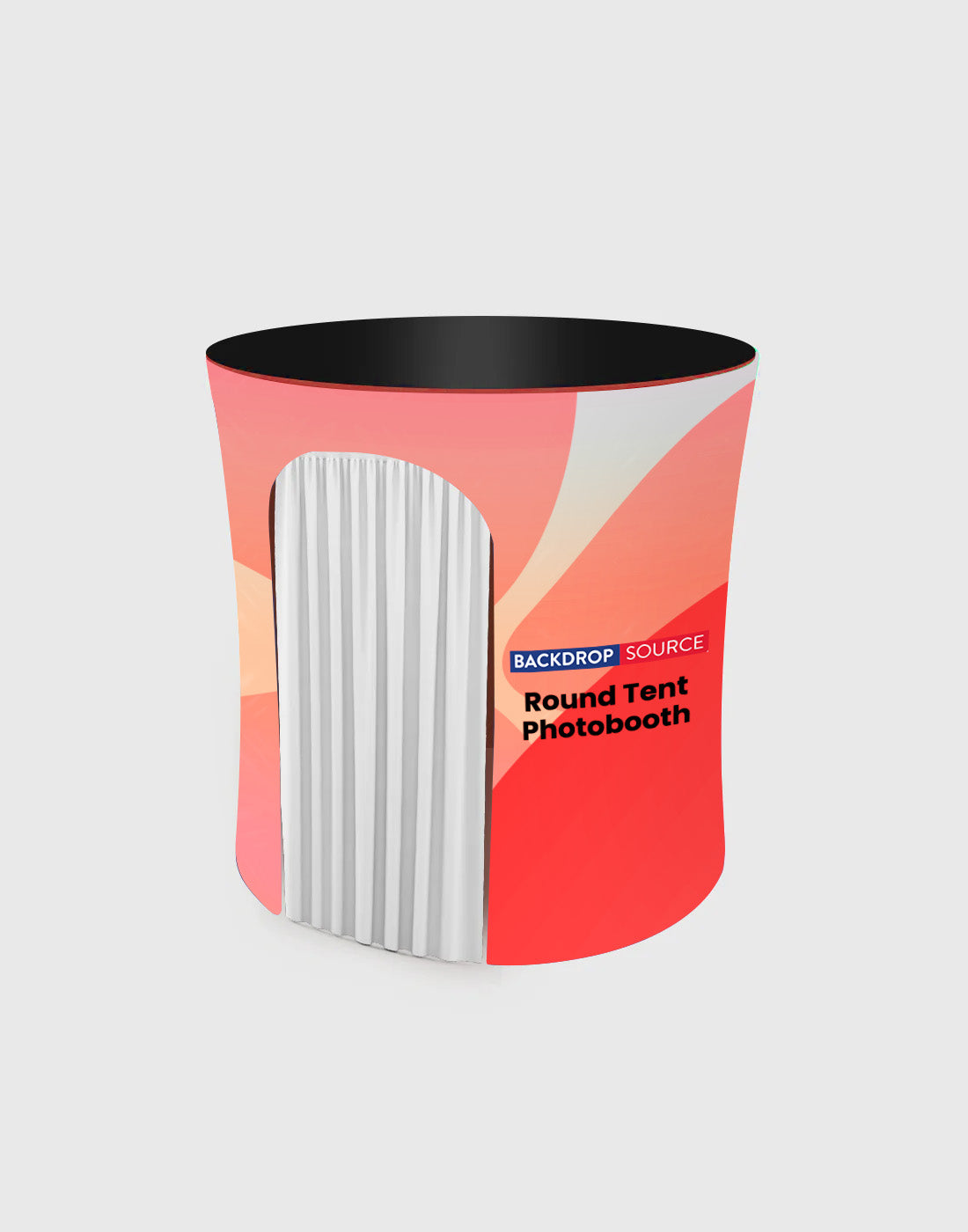 photo booth tent The Round Tent Photobooth Backdrop for Exhibition – Backdropsource