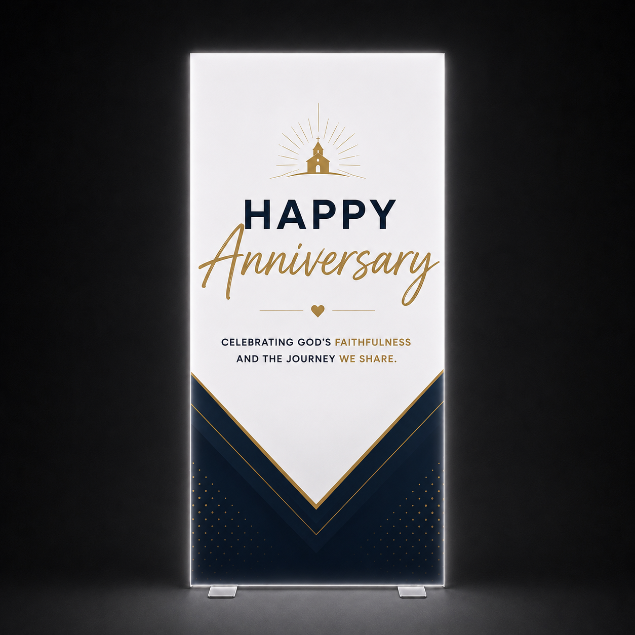 Church SEG Backlit Panel — Compact