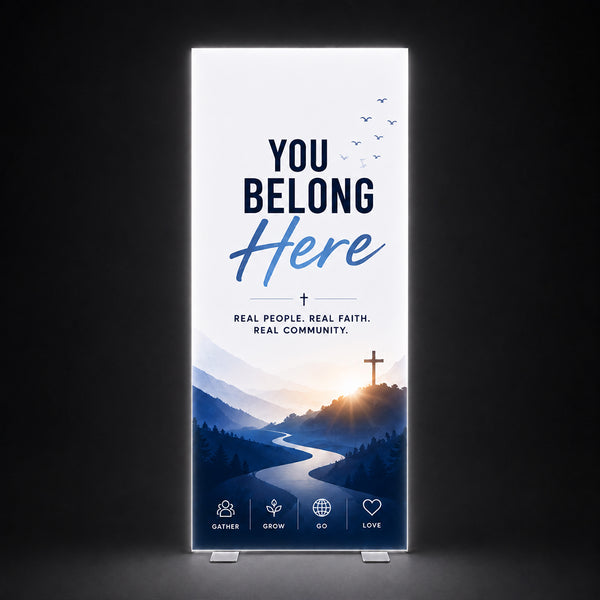 Church SEG Backlit Panel — Compact