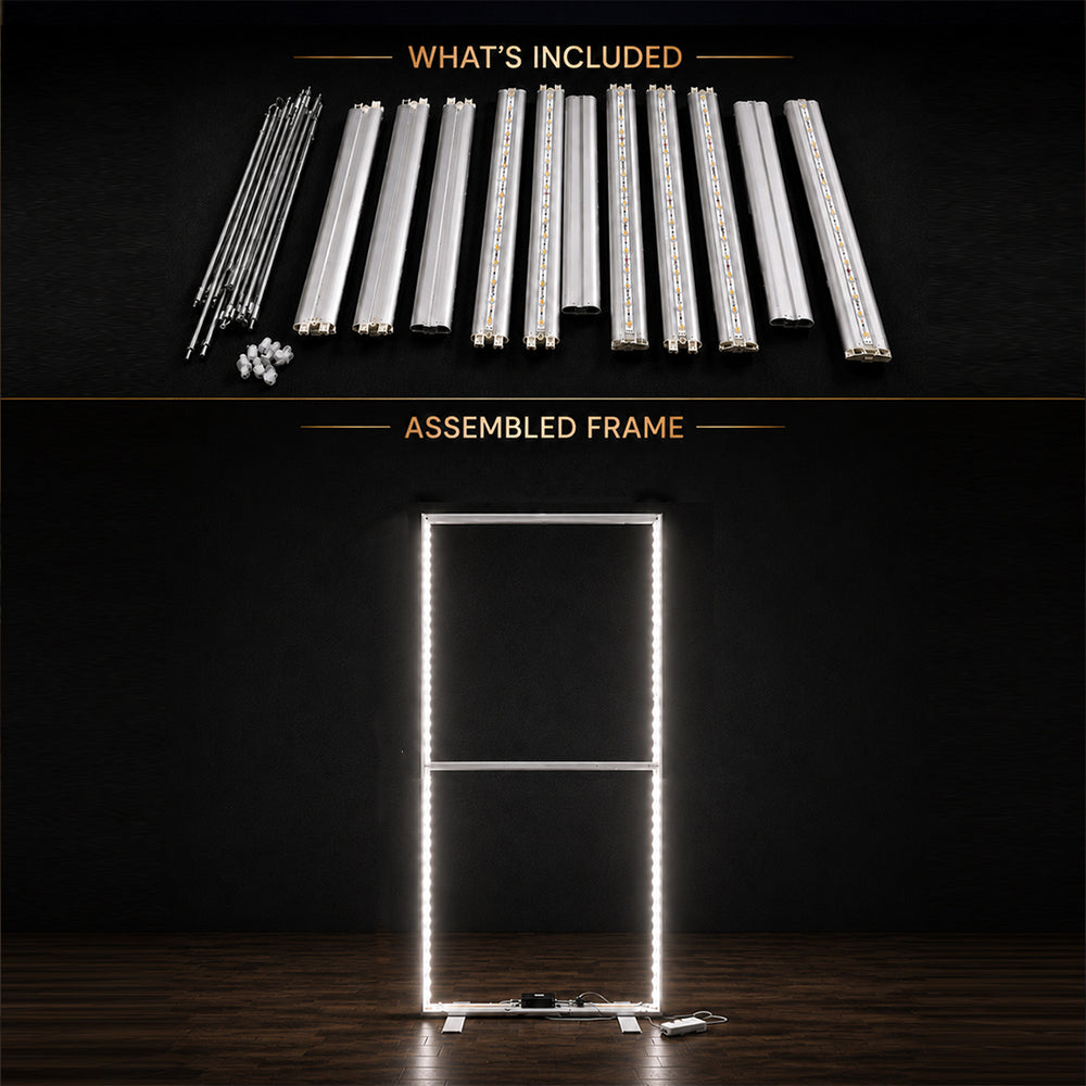 SEG Fabric LED Light Box Display - 4ft W x 6.5ft H