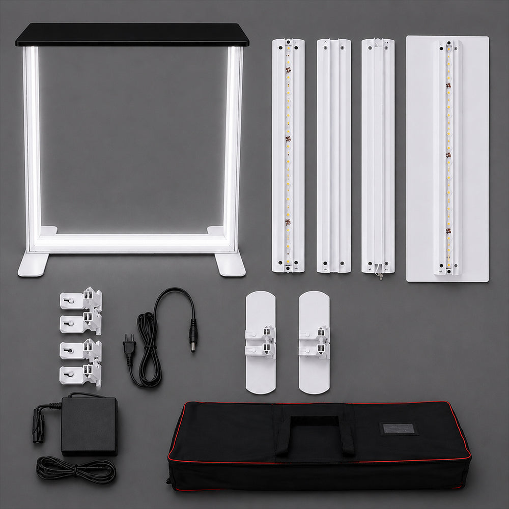 Mostrador de exhibición con caja de luz SEG - 3,3 pies