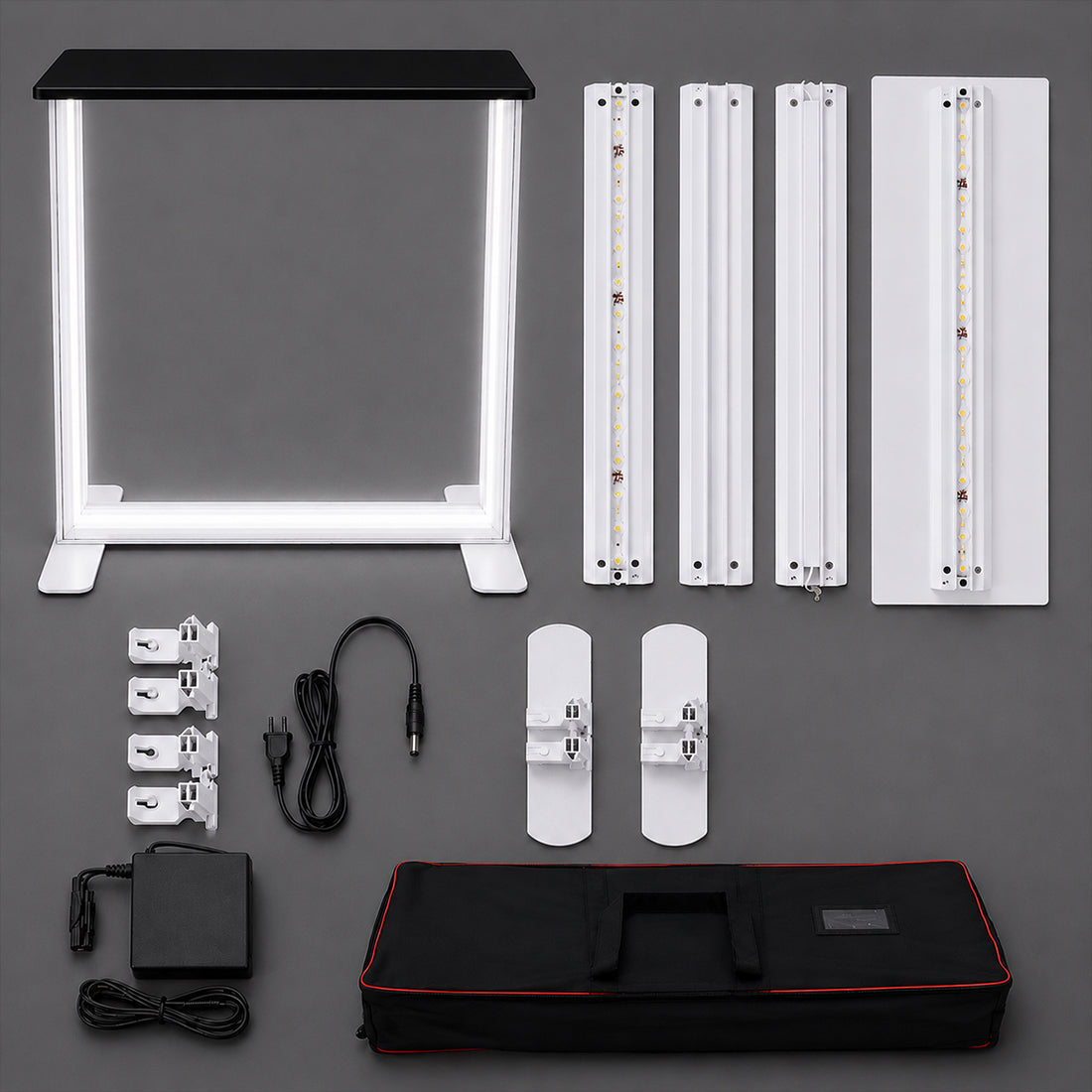 Mostrador de exhibición con caja de luz SEG - 3,3 pies