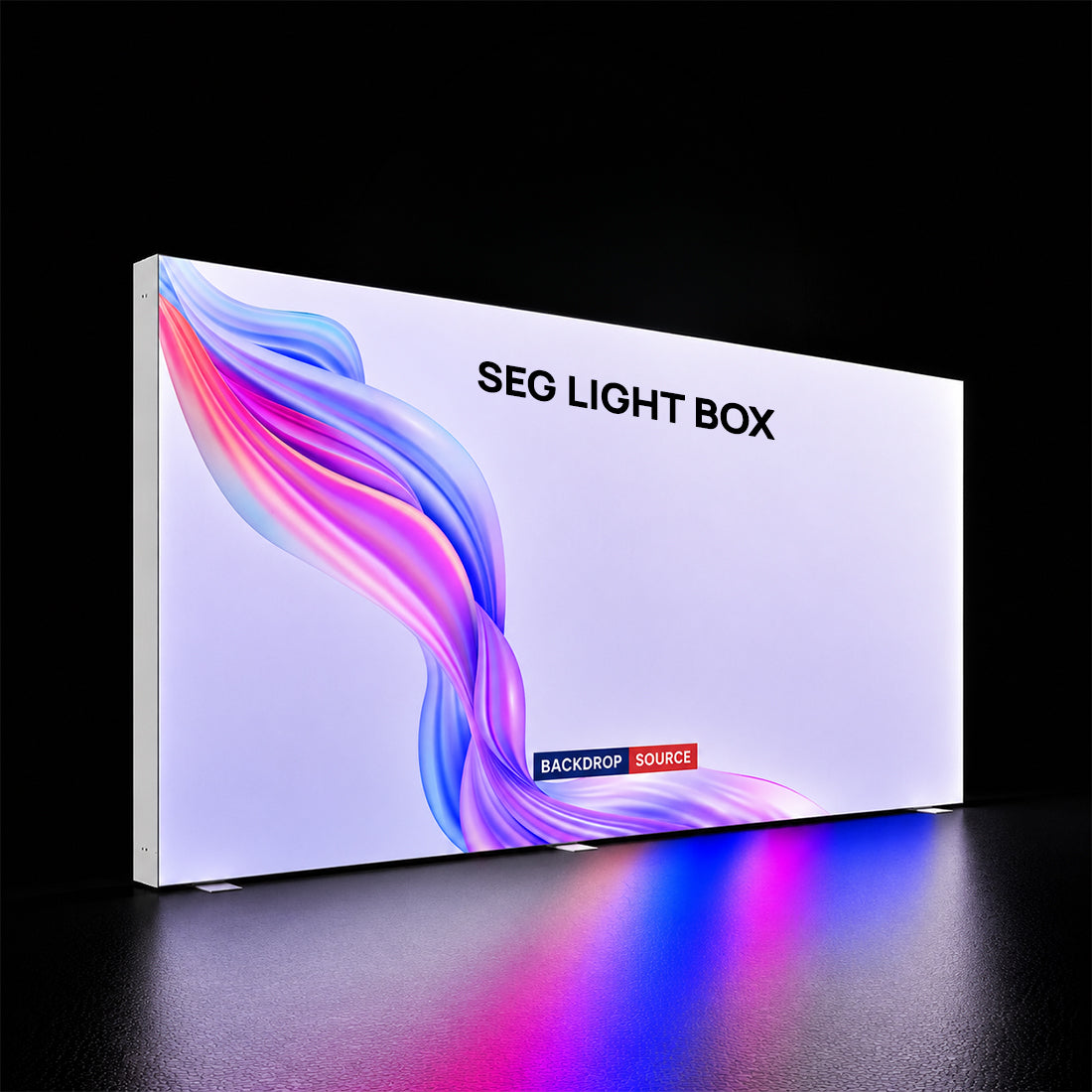 Display Box With Led 20ft SEG Fabric LED Light Box Display | Backlit Trade Show Display USA ...