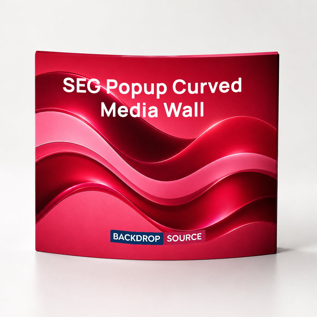 Pared multimedia curva emergente SEG