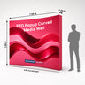 SEG Popup Curved Media Wall