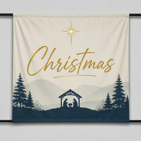 Church Sanctuary Eco-Friendly 600D Banner