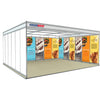 Shell Scheme Exhibition Graphics for 20ft Wide x 10ft Depth Booth - Backdropsource